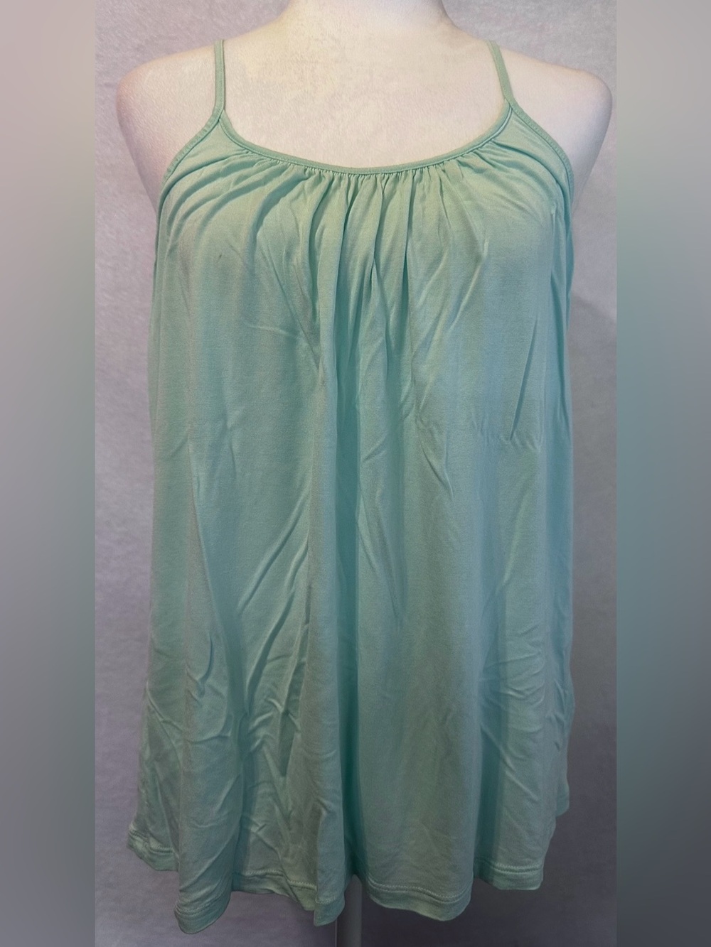 B-2 Old Navy Mint Green Spaghetti Strap Camisole-SZ Medium